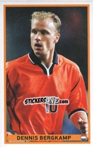 Sticker Dennis Bergkamp - UEFA Euro Poland-Ukraine 2012. Dutch edition n. 188 - Panini