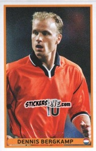 Cromo Dennis Bergkamp - UEFA Euro Poland-Ukraine 2012. Dutch edition - Panini