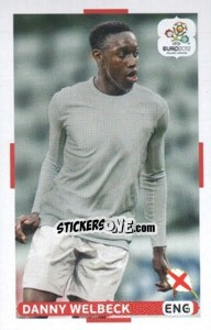 Sticker Danny Welbeck (ENG) - UEFA Euro Poland-Ukraine 2012. Dutch edition n. 191 - Panini