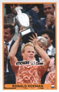 Cromo Ronald Koeman - UEFA Euro Poland-Ukraine 2012. Dutch edition - Panini