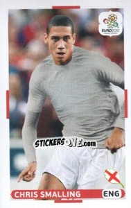 Sticker Chris Smalling (ENG) - UEFA Euro Poland-Ukraine 2012. Dutch edition - Panini