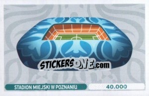 Sticker Stadion Miejski w Poznaniu - UEFA Euro Poland-Ukraine 2012. Dutch edition n. 234 - Panini