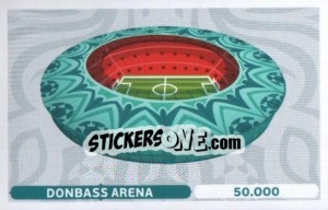 Sticker Donbass Arena - UEFA Euro Poland-Ukraine 2012. Dutch edition - Panini