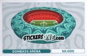 Sticker Donbass Arena - UEFA Euro Poland-Ukraine 2012. Dutch edition n. 237 - Panini