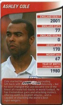 Figurina Ashley Cole - England Football Stars 2009-2010
 n. 2 - Top Trumps