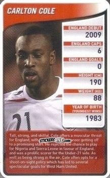 Figurina Carlton Cole - England Football Stars 2009-2010
 n. 5 - Top Trumps