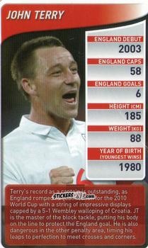 Cromo John Terry - England Football Stars 2009-2010
 n. 15 - Top Trumps