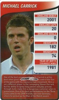 Figurina Michael Carrick - England Football Stars 2009-2010
 n. 18 - Top Trumps