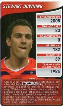 Cromo Stewart Downing - England Football Stars 2009-2010
 n. 26 - Top Trumps