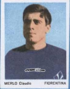 Sticker Claudio Merlo - I Calciatori 1967-1968
 n. 27 - Ferrero