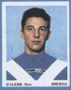 Sticker Dino D'Alessi - I Calciatori 1967-1968
 n. 15 - Ferrero