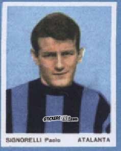 Sticker Paolo Signorelli - I Calciatori 1967-1968
 n. 5 - Ferrero