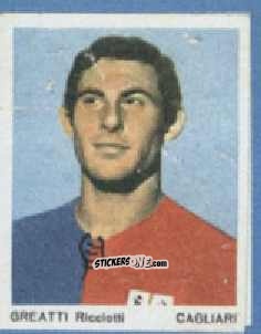 Figurina Ricciotti Greatti - I Calciatori 1967-1968
 n. 18 - Ferrero