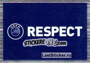 Sticker UEFA Respect - UEFA Euro Poland-Ukraine 2012. Platinum edition n. 5 - Panini