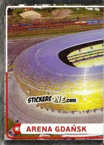 Sticker Arena Gdańsk - UEFA Euro Poland-Ukraine 2012. Platinum edition - Panini