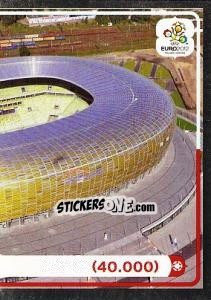 Sticker Arena Gdańsk - UEFA Euro Poland-Ukraine 2012. Platinum edition n. 9 - Panini