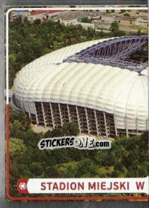 Figurina Stadion Miejski w Poznaniu - UEFA Euro Poland-Ukraine 2012. Platinum edition - Panini