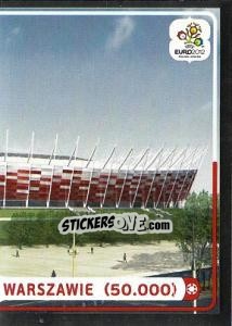 Sticker Stadion Narodowy w Warszawie - UEFA Euro Poland-Ukraine 2012. Platinum edition n. 15 - Panini