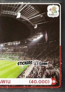 Sticker Stadion we Wrocławiu - UEFA Euro Poland-Ukraine 2012. Platinum edition - Panini