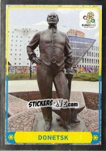 Sticker Donetsk - UEFA Euro Poland-Ukraine 2012. Platinum edition n. 18 - Panini