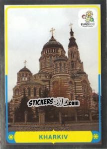 Sticker Kharkiv - UEFA Euro Poland-Ukraine 2012. Platinum edition n. 19 - Panini