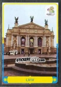 Sticker Lviv - UEFA Euro Poland-Ukraine 2012. Platinum edition n. 25 - Panini