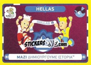 Sticker ΜΑΖΙ ΔΗΜΙΟΥΡΓΟΥΜΕ ΙΣΤΟΡΙΑ - UEFA Euro Poland-Ukraine 2012. Platinum edition n. 31 - Panini