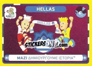 Sticker ΜΑΖΙ ΔΗΜΙΟΥΡΓΟΥΜΕ ΙΣΤΟΡΙΑ - UEFA Euro Poland-Ukraine 2012. Platinum edition - Panini