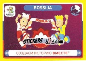 Sticker Создаем историю вместе - UEFA Euro Poland-Ukraine 2012. Platinum edition - Panini