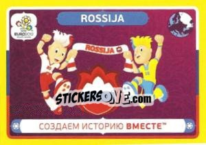 Sticker Создаем историю вместе - UEFA Euro Poland-Ukraine 2012. Platinum edition n. 32 - Panini