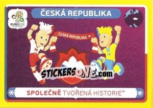 Figurina Spolecně tvořená historie - UEFA Euro Poland-Ukraine 2012. Platinum edition - Panini