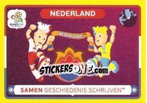 Sticker Samen Geschiedenis Schrijven - UEFA Euro Poland-Ukraine 2012. Platinum edition - Panini