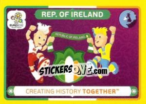 Sticker Creating History Together - UEFA Euro Poland-Ukraine 2012. Platinum edition n. 40 - Panini