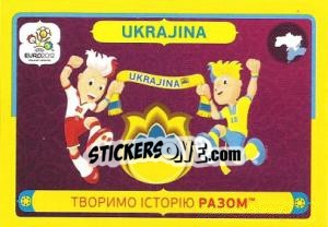 Sticker Творимо історію разом - UEFA Euro Poland-Ukraine 2012. Platinum edition n. 42 - Panini
