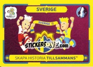 Sticker Skapa historia tillsammans - UEFA Euro Poland-Ukraine 2012. Platinum edition n. 43 - Panini