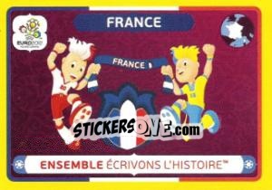 Sticker Ensemble Écrivons l'histoire - UEFA Euro Poland-Ukraine 2012. Platinum edition n. 44 - Panini