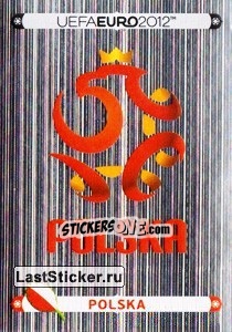 Sticker Badge - Polska - UEFA Euro Poland-Ukraine 2012. Platinum edition n. 50 - Panini