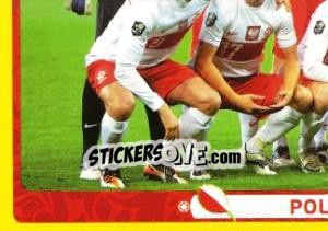 Sticker Team - Polska - UEFA Euro Poland-Ukraine 2012. Platinum edition - Panini