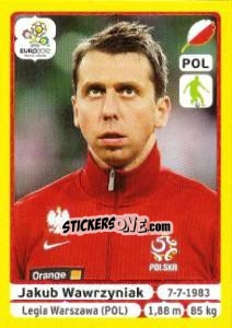 Sticker Jakub Wawrzyniak