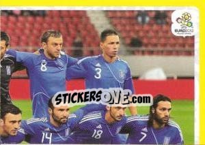 Sticker Team - Hellas - UEFA Euro Poland-Ukraine 2012. Platinum edition n. 81 - Panini