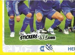 Sticker Team - Hellas - UEFA Euro Poland-Ukraine 2012. Platinum edition - Panini