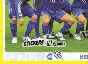 Sticker Team - Hellas - UEFA Euro Poland-Ukraine 2012. Platinum edition n. 82 - Panini