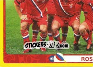 Sticker Team - Rossija - UEFA Euro Poland-Ukraine 2012. Platinum edition n. 111 - Panini