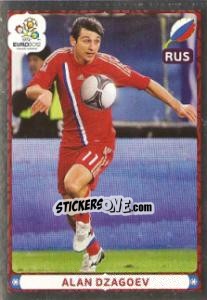 Sticker Alan Dzagoev - UEFA Euro Poland-Ukraine 2012. Platinum edition n. 133 - Panini