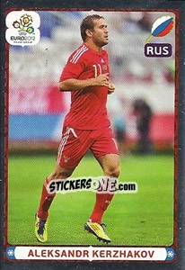 Sticker Aleksandr Kerzhakov - UEFA Euro Poland-Ukraine 2012. Platinum edition n. 135 - Panini