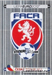 Sticker Badge - Ceská Republika - UEFA Euro Poland-Ukraine 2012. Platinum edition - Panini
