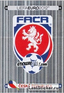 Sticker Badge - Ceská Republika - UEFA Euro Poland-Ukraine 2012. Platinum edition n. 137 - Panini