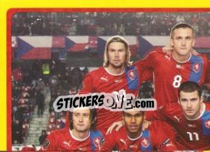 Sticker Team - Ceská Republika - UEFA Euro Poland-Ukraine 2012. Platinum edition - Panini