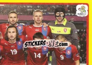 Sticker Team - Ceská Republika - UEFA Euro Poland-Ukraine 2012. Platinum edition n. 139 - Panini