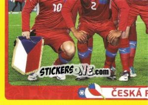 Sticker Team - Ceská Republika - UEFA Euro Poland-Ukraine 2012. Platinum edition n. 140 - Panini